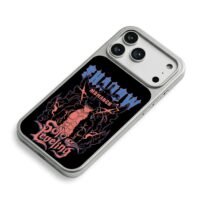 Solo Leveling Shadow Monarch Jinwoo iPhone 17 Pro Max Electroplated Silver Case2