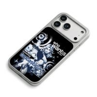 Something fantastic comic girl iPhone 17 Pro Max Electroplated Silver Case2