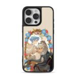 Sousou no Frieren floral wreath art iPhone 16 Pro Max Black Case