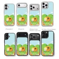 South Park Butters AwesomO meadow Chris Brown Phone Case Black Electroplated Silver For Iphone 11 To 17