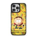 South Park Captain Diabetes cartoon iPhone 16 Pro Max Black Case