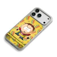 South Park Captain Diabetes cartoon iPhone 17 Pro Max Electroplated Silver Case2