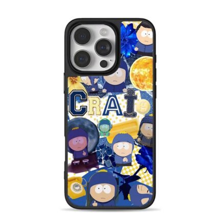 South Park Craig character collage iPhone 16 Pro Max Black Case