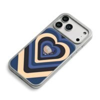 South Park Craig layered hearts iPhone 17 Pro Max Electroplated Silver Case2