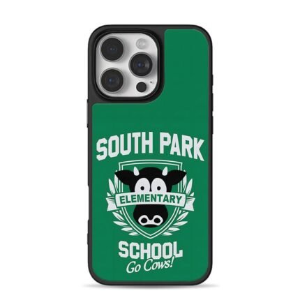 South Park Elementary cow Go Cows iPhone 16 Pro Max Black Case