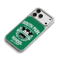 South Park Elementary cow Go Cows iPhone 17 Pro Max Electroplated Silver Case2