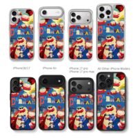 South Park Eric Cartman collage Chris Brown Phone Case Black Electroplated Silver For Iphone 11 To 17