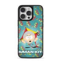 South Park Human Kite Cartman waves iPhone 16 Pro Max Black Case