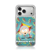South Park Human Kite Cartman waves iPhone 17 Pro Max Electroplated Silver Case1