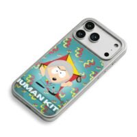 South Park Human Kite Cartman waves iPhone 17 Pro Max Electroplated Silver Case2