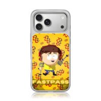 South Park Jimmy FASTPASS crutches iPhone 17 Pro Max Electroplated Silver Case1