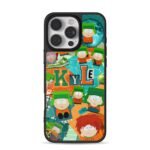 South Park Kyle Nike collage iPhone 16 Pro Max Black Case