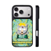 South Park Professor Chaos cartoon iPhone 17 Pro Max Black Case
