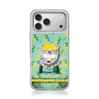 South Park Professor Chaos cartoon iPhone 17 Pro Max Electroplated Silver Case1