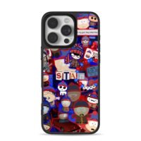 South Park Stan sticker collage iPhone 16 Pro Max Black Case