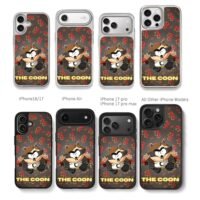 South Park The Coon raccoon pattern Chris Brown Phone Case Black Electroplated Silver For Iphone 11 To 17