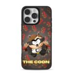 South Park The Coon raccoon pattern iPhone 16 Pro Max Black Case