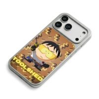 South Park toolshed guy drill belt iPhone 17 Pro Max Electroplated Silver Case2