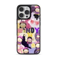 South Park Wendy flower sun collage iPhone 16 Pro Max Black Case