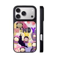 South Park Wendy flower sun collage iPhone 17 Pro Max Black Case