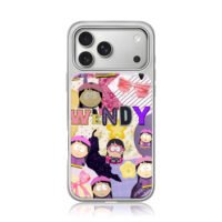 South Park Wendy flower sun collage iPhone 17 Pro Max Electroplated Silver Case1