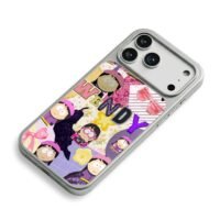 South Park Wendy flower sun collage iPhone 17 Pro Max Electroplated Silver Case2