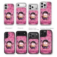 SouthParkCallGirlSelfiePhonesPink Chris Brown Phone Case Black Electroplated Silver For Iphone 11 To 17