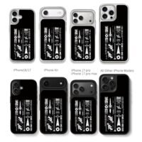 SOWK space walk astronaut rocket Chris Brown Phone Case Black Electroplated Silver For Iphone 11 To 17