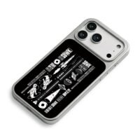 SOWK space walk astronaut rocket iPhone 17 Pro Max Electroplated Silver Case2