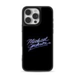 Sparkle Michael Jackson script iPhone 16 Pro Max Black Case