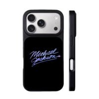 Sparkle Michael Jackson script iPhone 17 Pro Max Black Case