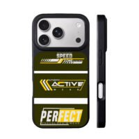 Speed racing active perfect print iPhone 17 Pro Max Black Case