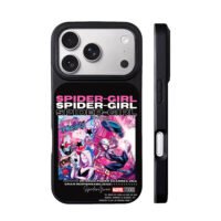 Spider Girl Gwen Marvel comic art iPhone 17 Pro Max Black Case