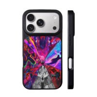 Spider Man Across Spider Verse iPhone 17 Pro Max Black Case