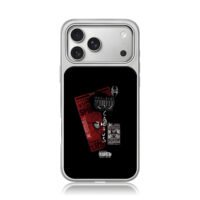 Spiderman Cactus Jack parental adv iPhone 17 Pro Max Electroplated Silver Case1