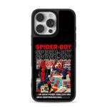 SpiderManSpiderBoyDailyBuglecollage iPhone 16 Pro Max Black Case