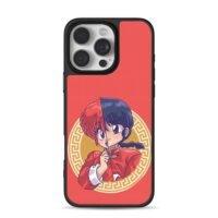 Split Ranma chinese anime art iPhone 16 Pro Max Black Case