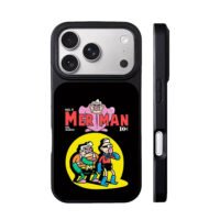 SpongeBob Mermaid Man Barnacle Boy iPhone 17 Pro Max Black Case