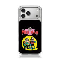 SpongeBob Mermaid Man Barnacle Boy iPhone 17 Pro Max Electroplated Silver Case1