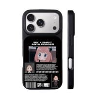 Spy x Family Anya Forger anime art iPhone 17 Pro Max Black Case