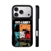 Spy x Family Anya Loid comic panels iPhone 17 Pro Max Black Case