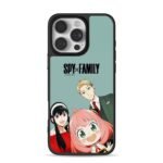 Spy x Family Anya Loid Yor trio iPhone 16 Pro Max Black Case