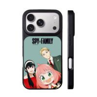 Spy x Family Anya Loid Yor trio iPhone 17 Pro Max Black Case