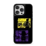Spy x Family Yor Anya silhouettes iPhone 16 Pro Max Black Case