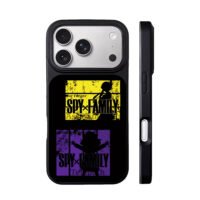 Spy x Family Yor Anya silhouettes iPhone 17 Pro Max Black Case