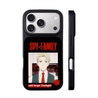 SpyxFamily Loid Forger Twilight art iPhone 17 Pro Max Black Case