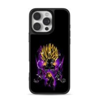 SSJ Gohan Dragon Ball art iPhone 16 Pro Max Black Case
