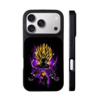 SSJ Gohan Dragon Ball art iPhone 17 Pro Max Black Case