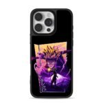 SSJ Trunks DBZ neon blast art iPhone 16 Pro Max Black Case