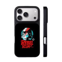 Star Wars Stormtrooper Rebel Scum iPhone 17 Pro Max Black Case